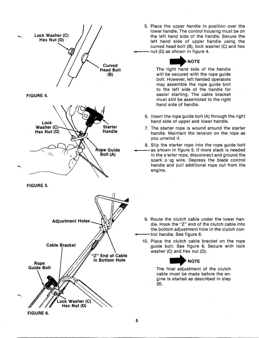 Bolens 125-222-000 manual 