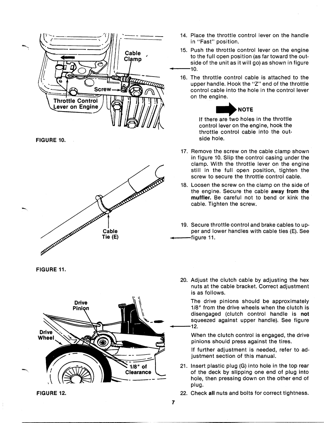 Bolens 125-222-000 manual 