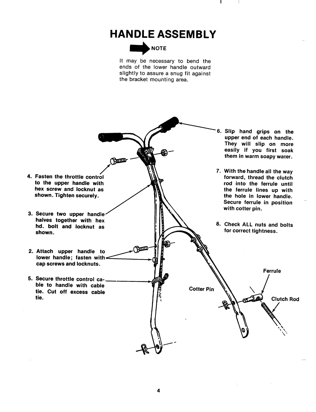 Bolens 128-250A manual 