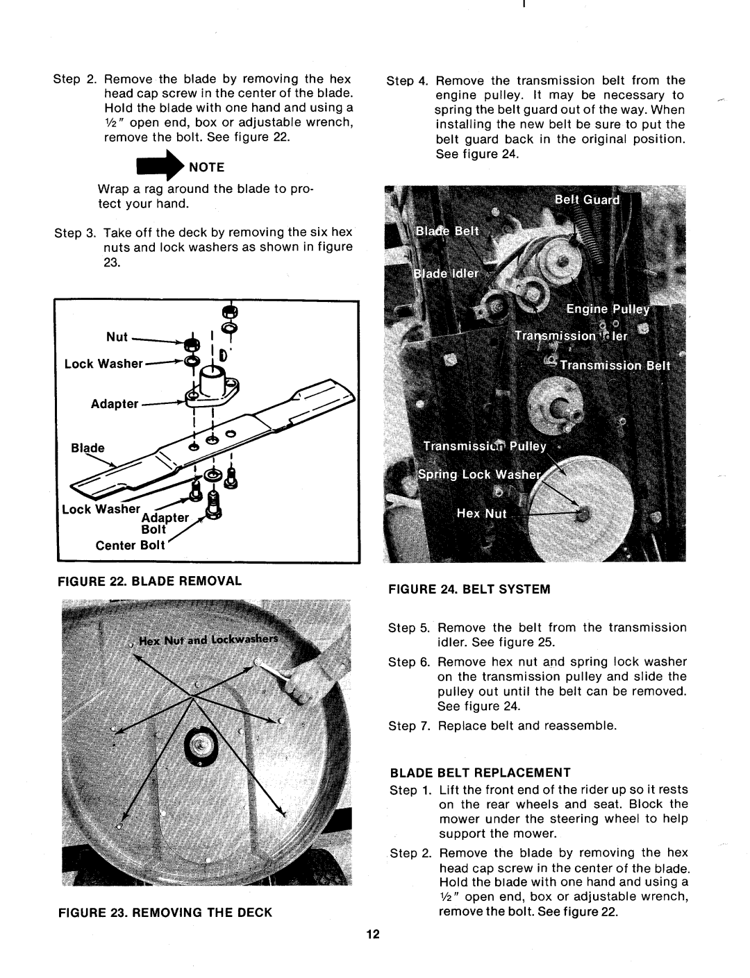 Bolens 130-360A manual 