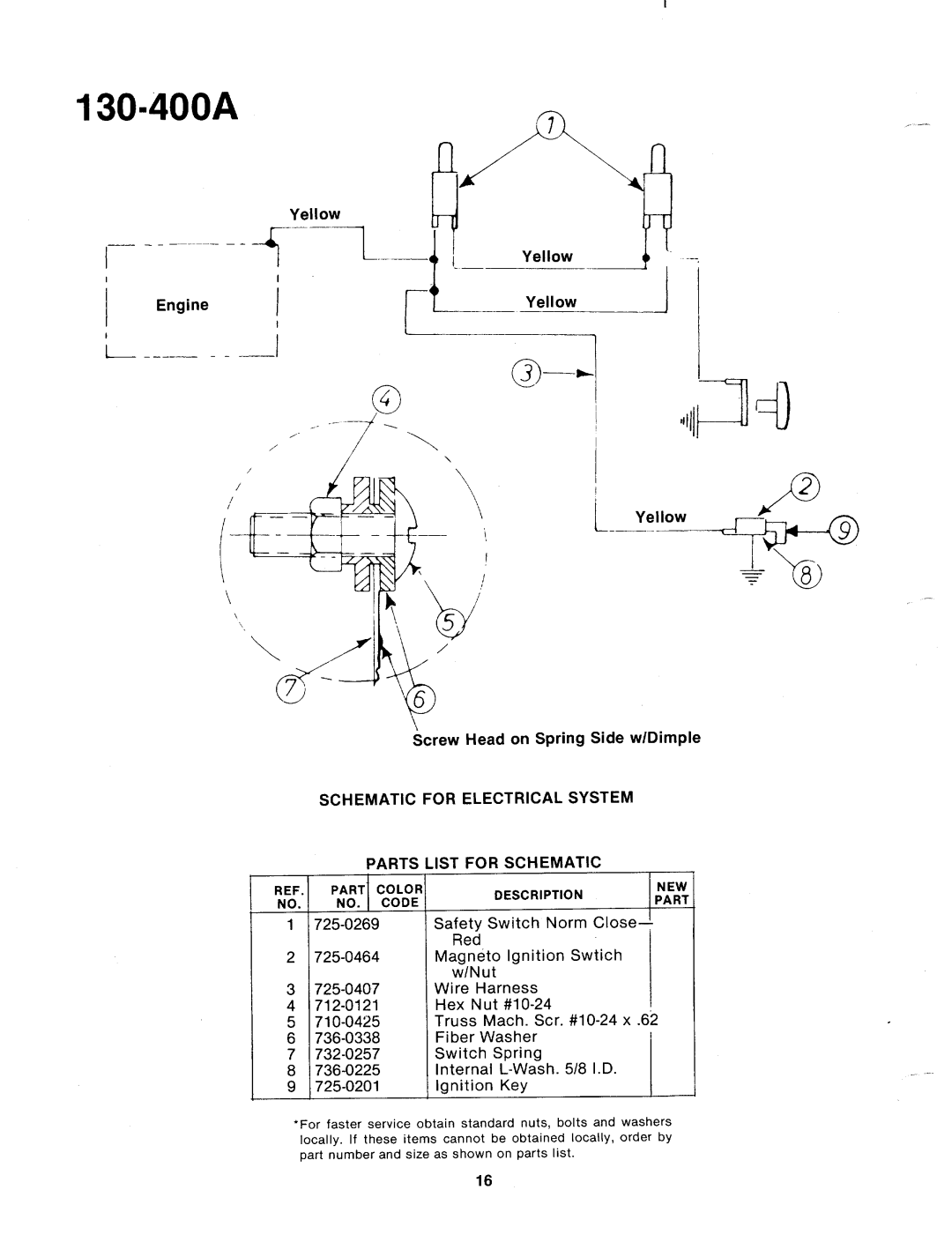 Bolens 130-400A, 130-400-300 manual 