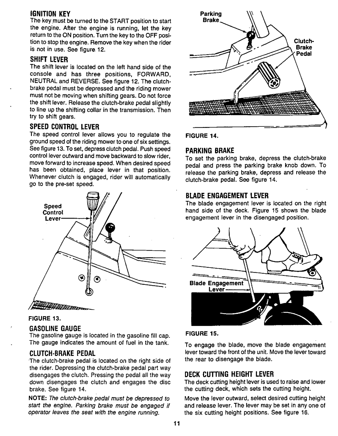 Bolens 130-521D190, 130-511C190 manual 