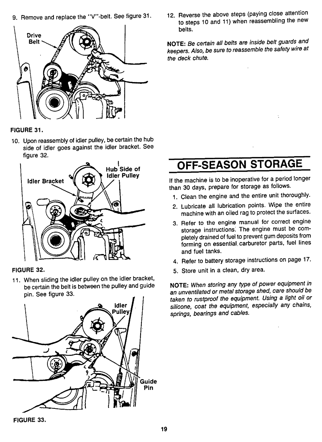 Bolens 130-521D190, 130-511C190 manual 