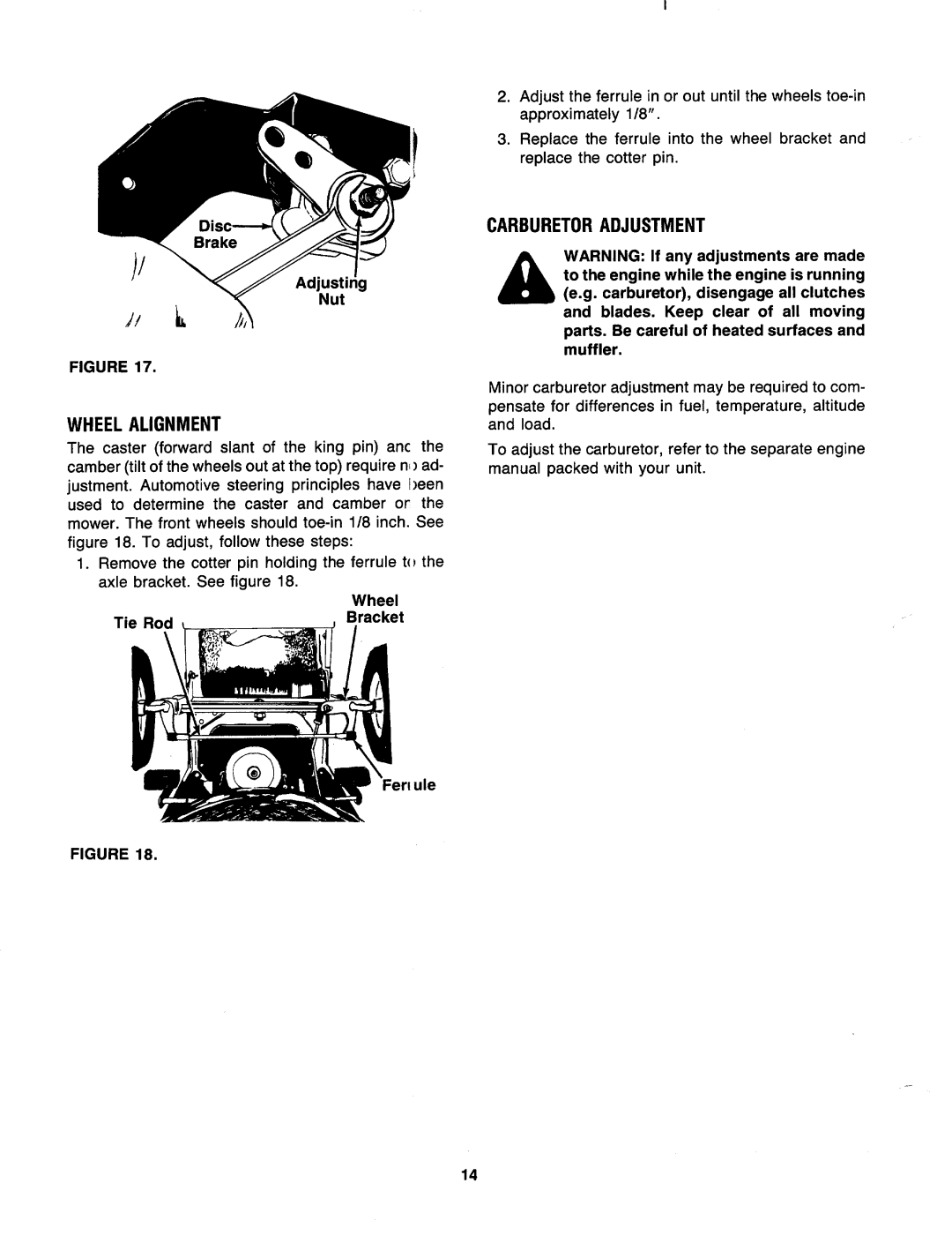 Bolens 130-527-000 manual 