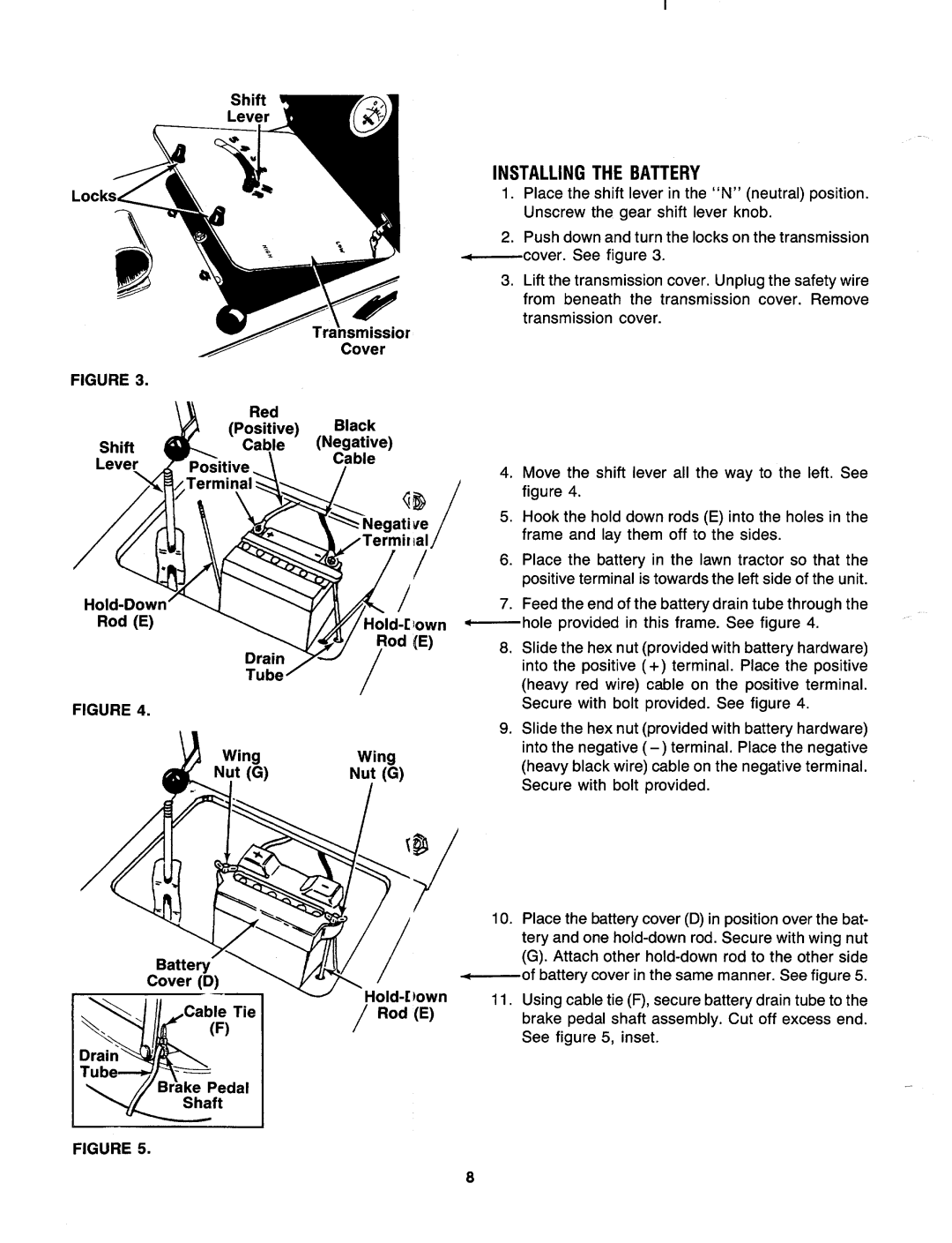 Bolens 130-527-000 manual 