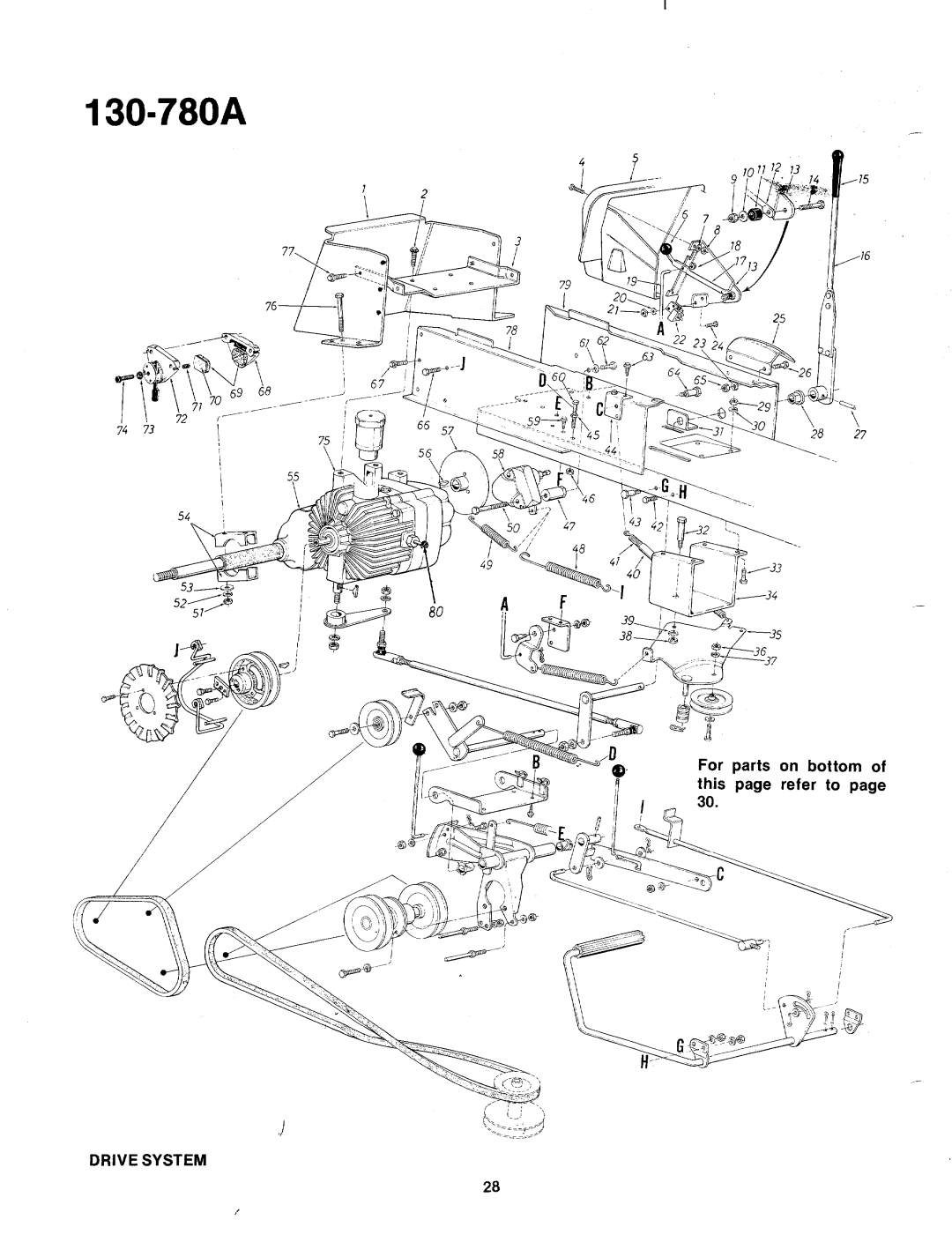 Bolens 130-780A manual 