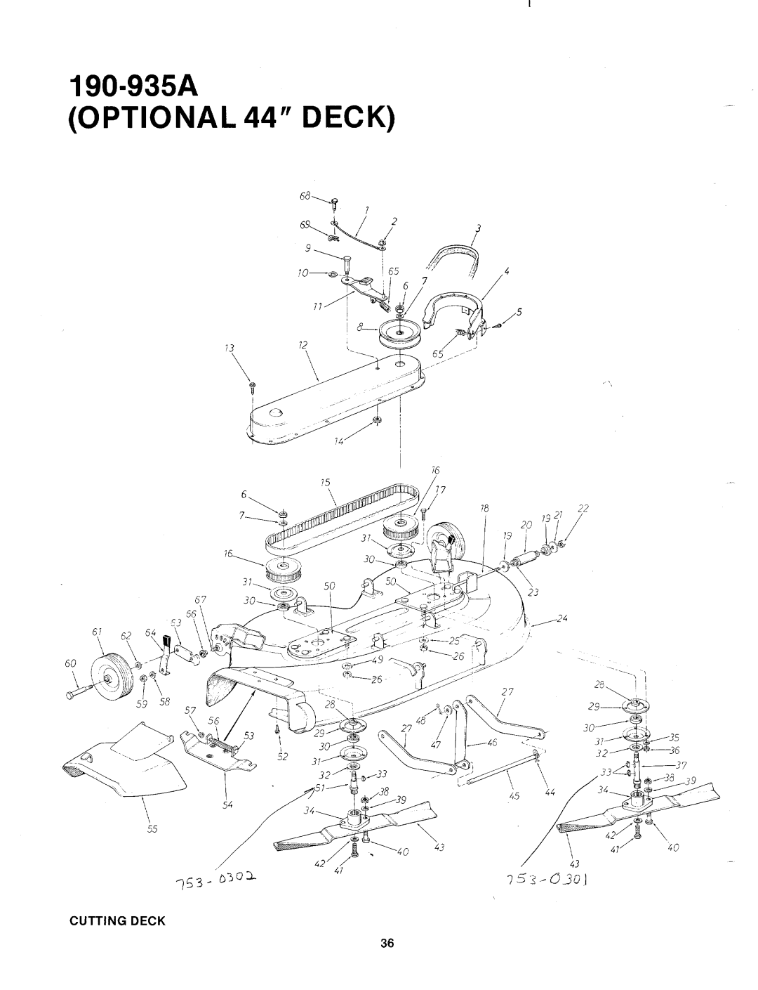 Bolens 130-780A manual 