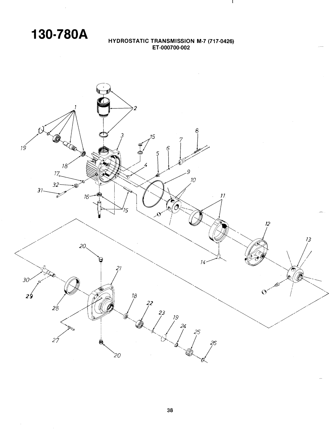 Bolens 130-780A manual 