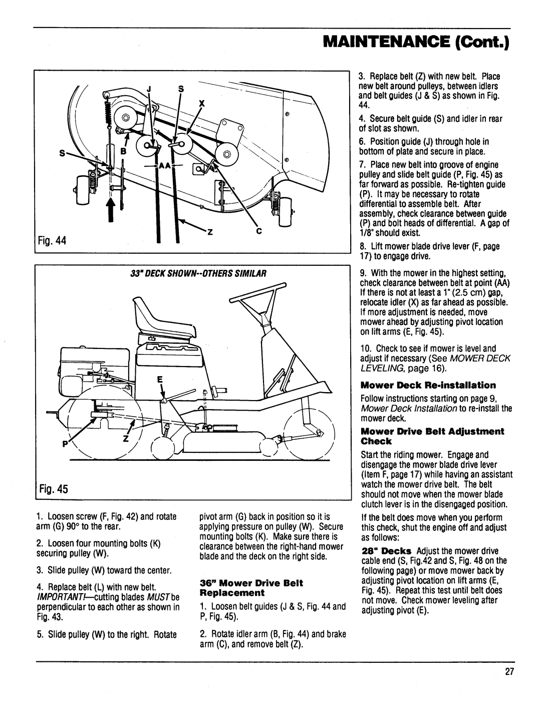 Bolens 13000, 13007, 13006, 13002, 13004, 13003, 13005, 13001, 13057, 13055, 13068, 13067 manual 