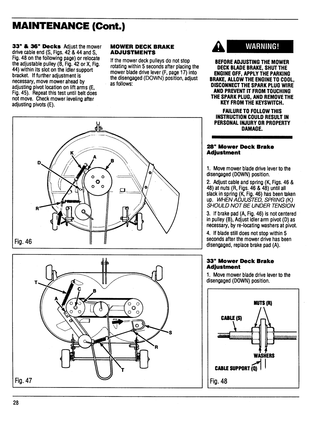 Bolens 13004, 13007, 13006, 13002, 13000, 13003, 13005, 13001, 13057, 13055, 13068, 13067 manual 