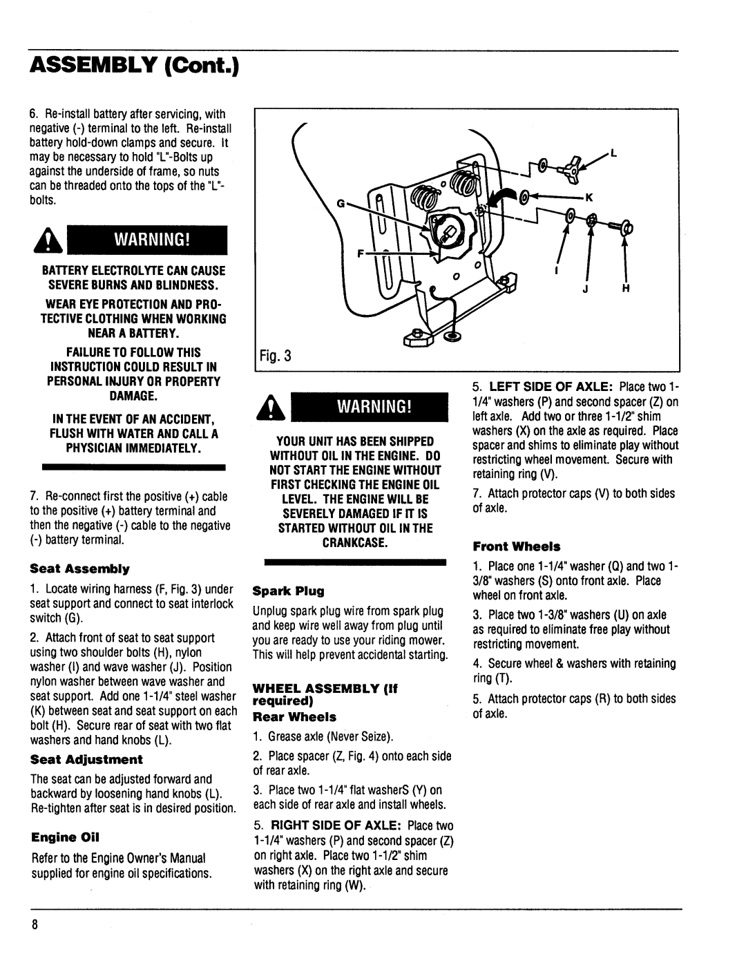 Bolens 13057, 13007, 13006, 13002, 13000, 13004, 13003, 13005, 13001, 13055, 13068, 13067 manual 