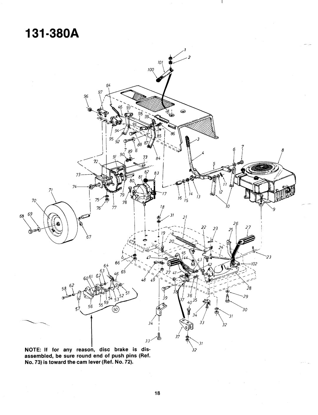 Bolens 131-380A manual 