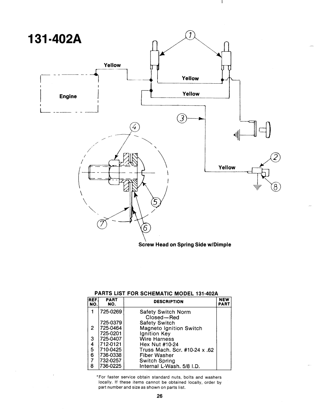 Bolens 131-402A manual 