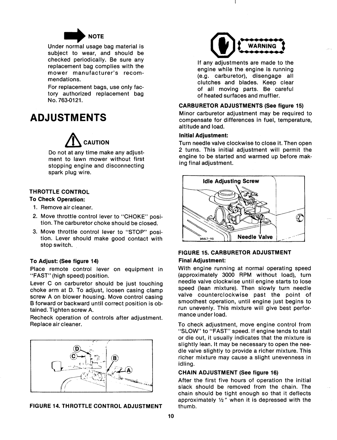 Bolens 131-402A manual 