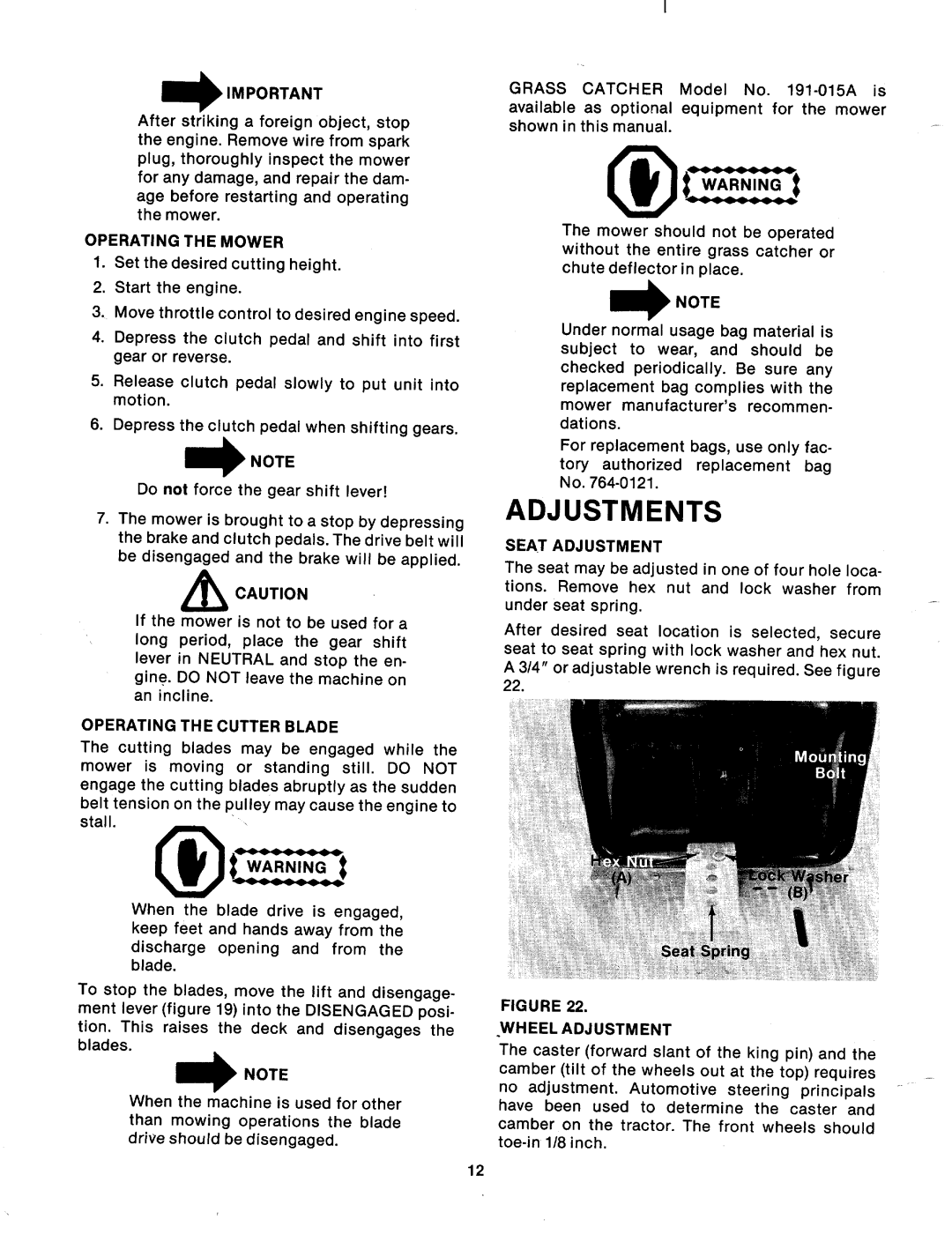 Bolens 131-497A manual 