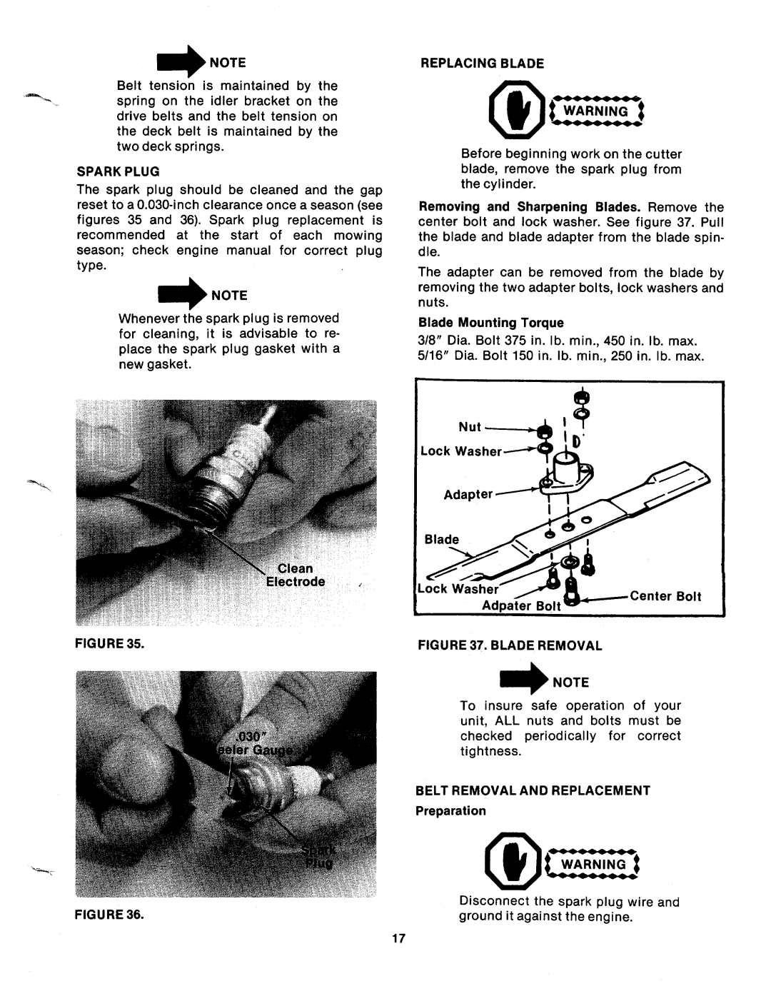 Bolens 131-497A manual 