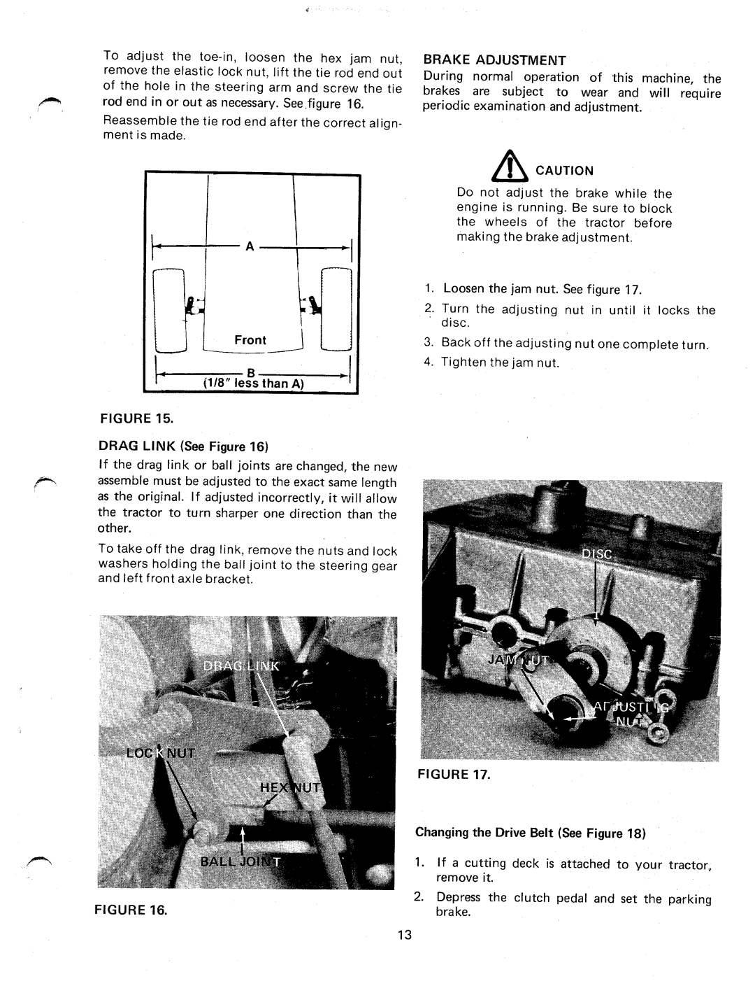 Bolens 131-050A, 131-730A manual 