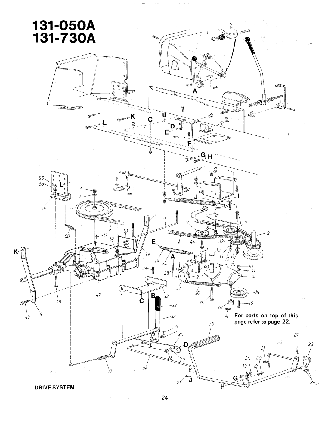 Bolens 131-730A, 131-050A manual 