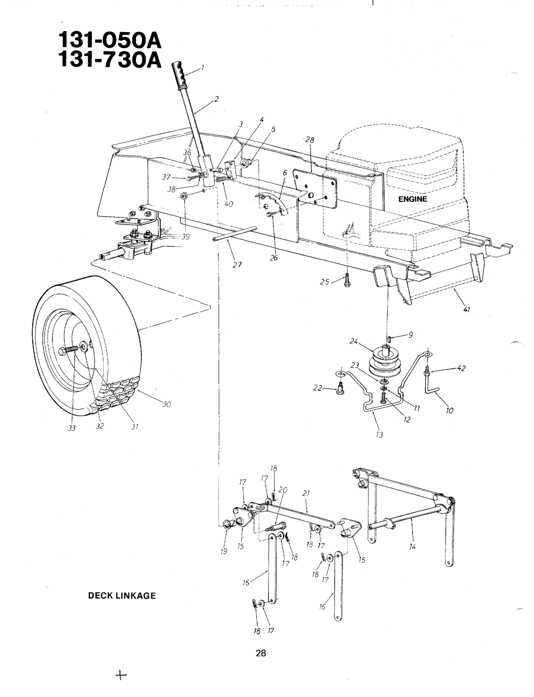 Bolens 131-730A, 131-050A manual 