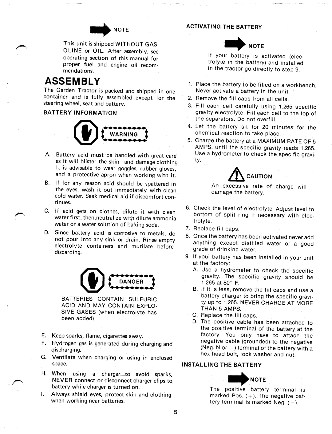 Bolens 131-050A, 131-730A manual 