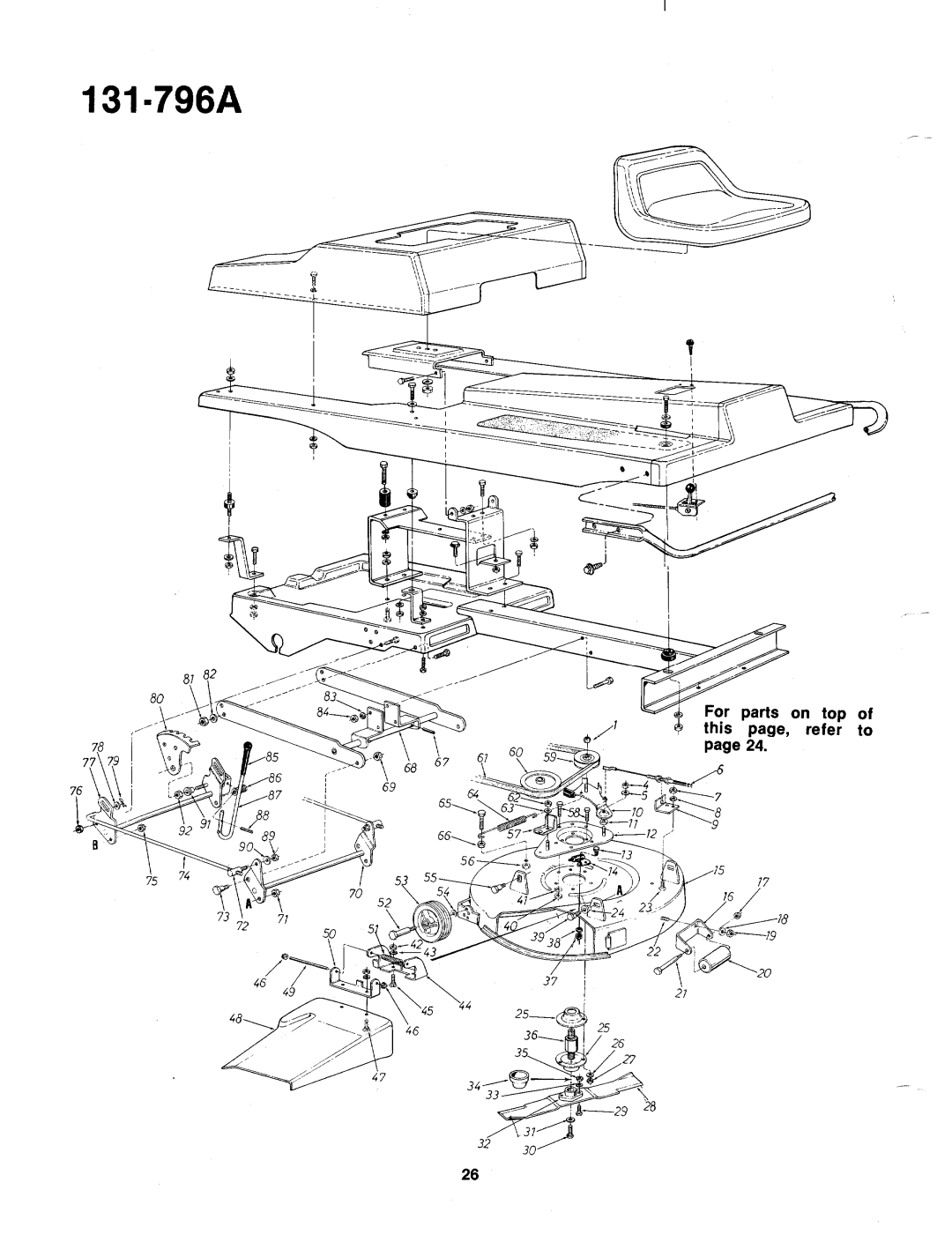 Bolens 131-796A manual 