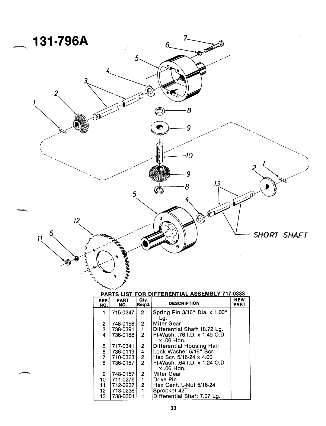 Bolens 131-796A manual 