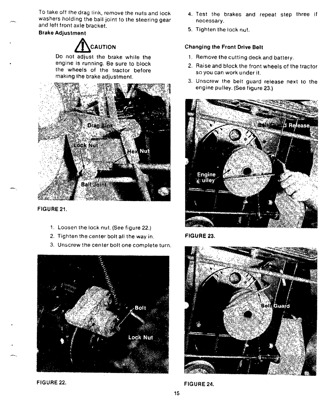 Bolens 132-050A manual 