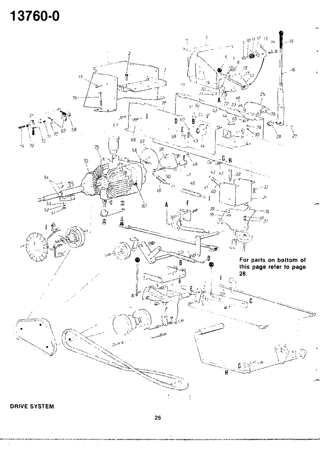 Bolens 132-050A manual 