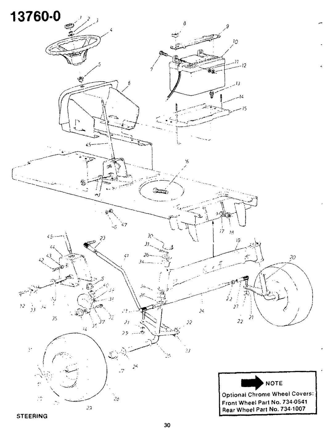 Bolens 132-050A manual 