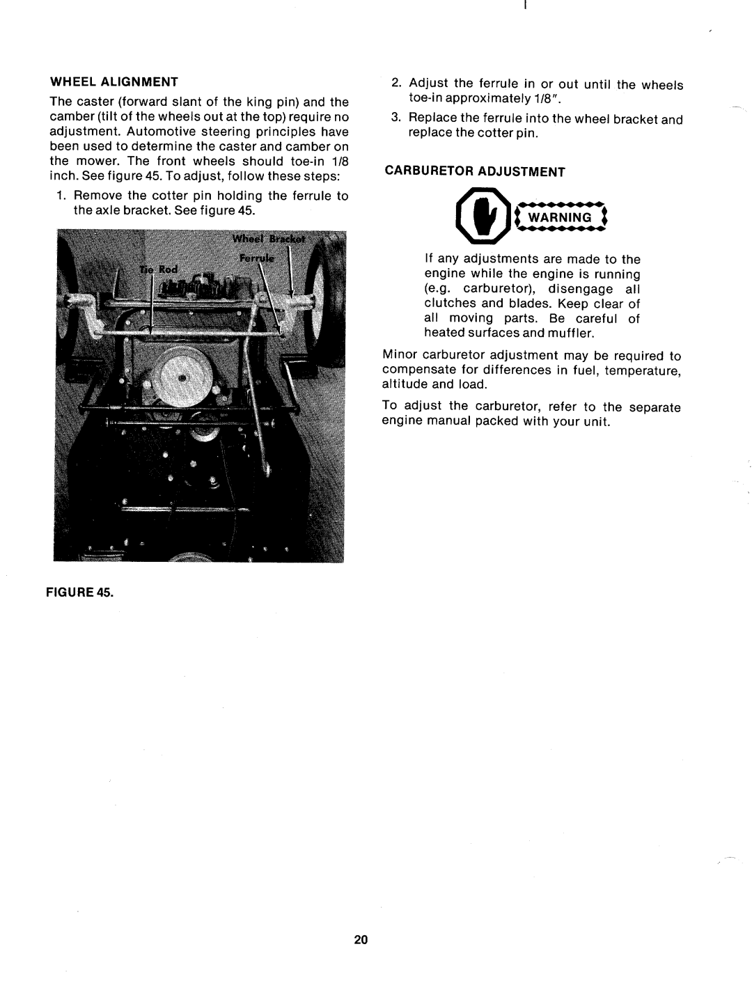 Bolens 132-525A, 132-526A manual 