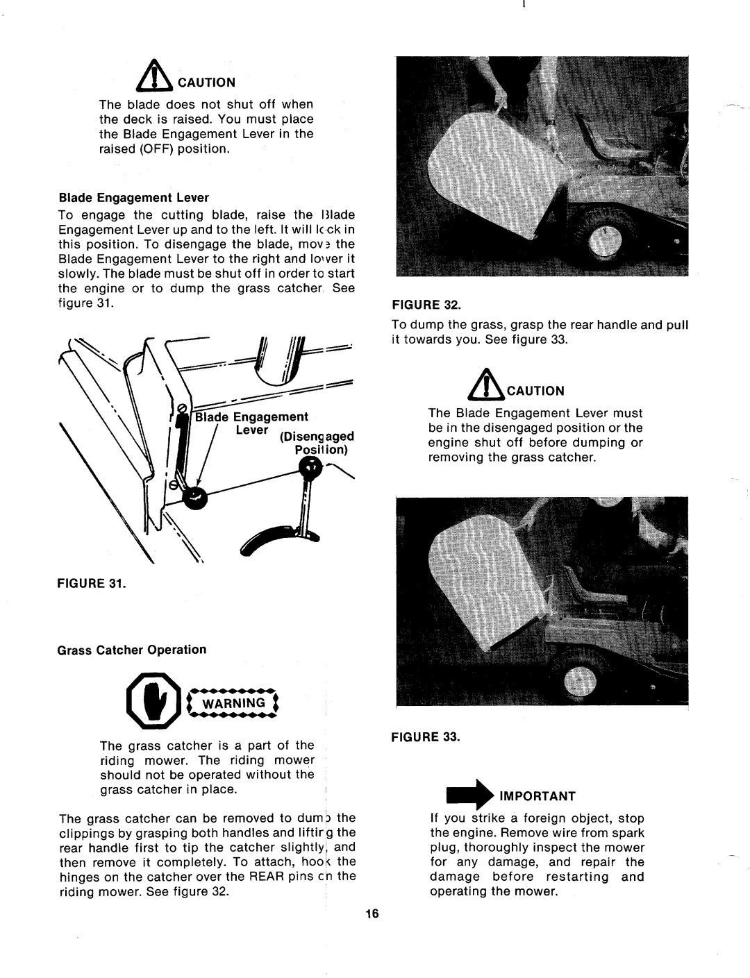 Bolens 134-526-000, 134-529-000, 134-528-000 manual 