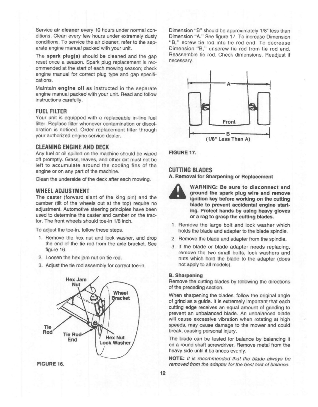 Bolens 135V694H401, 135N604F401, 135X694G401 manual 