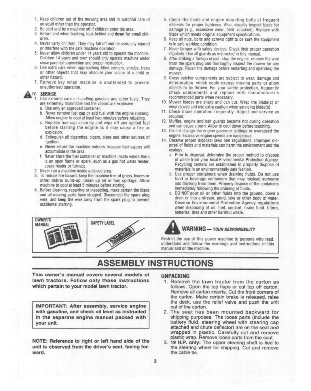 Bolens 135V694H401, 135N604F401, 135X694G401 manual 