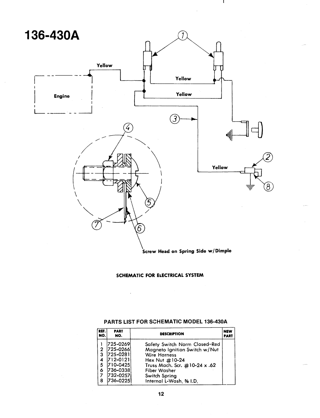 Bolens 136-435A, 136-430A manual 