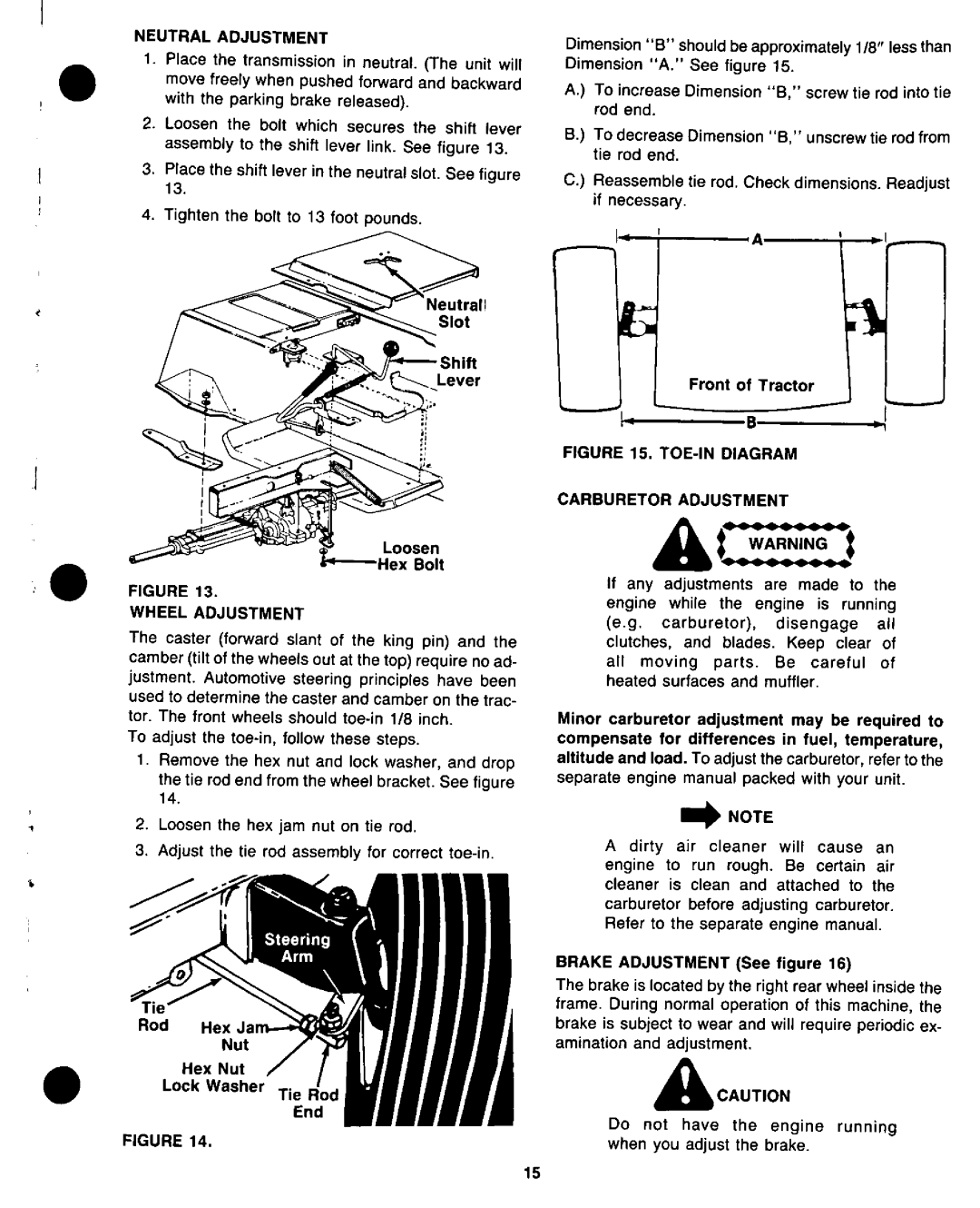 Bolens 13665-8 manual 