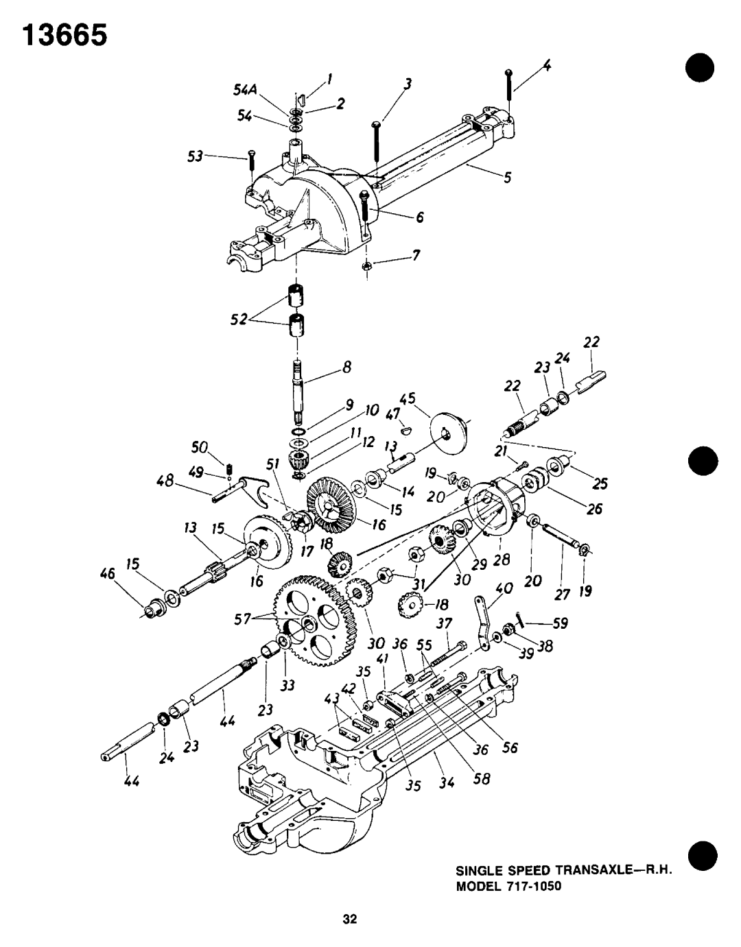 Bolens 13665-8 manual 