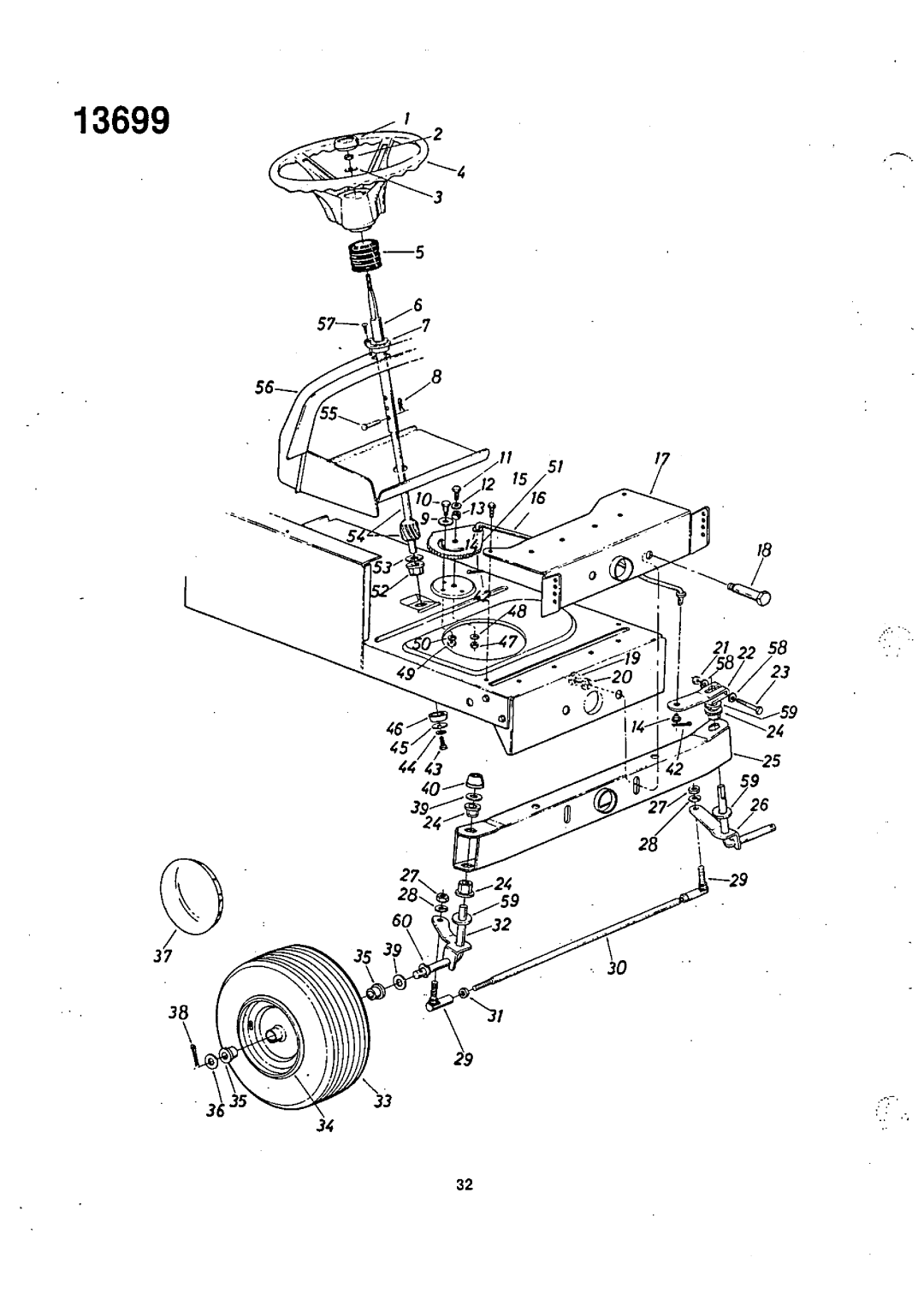 Bolens 13699U manual 