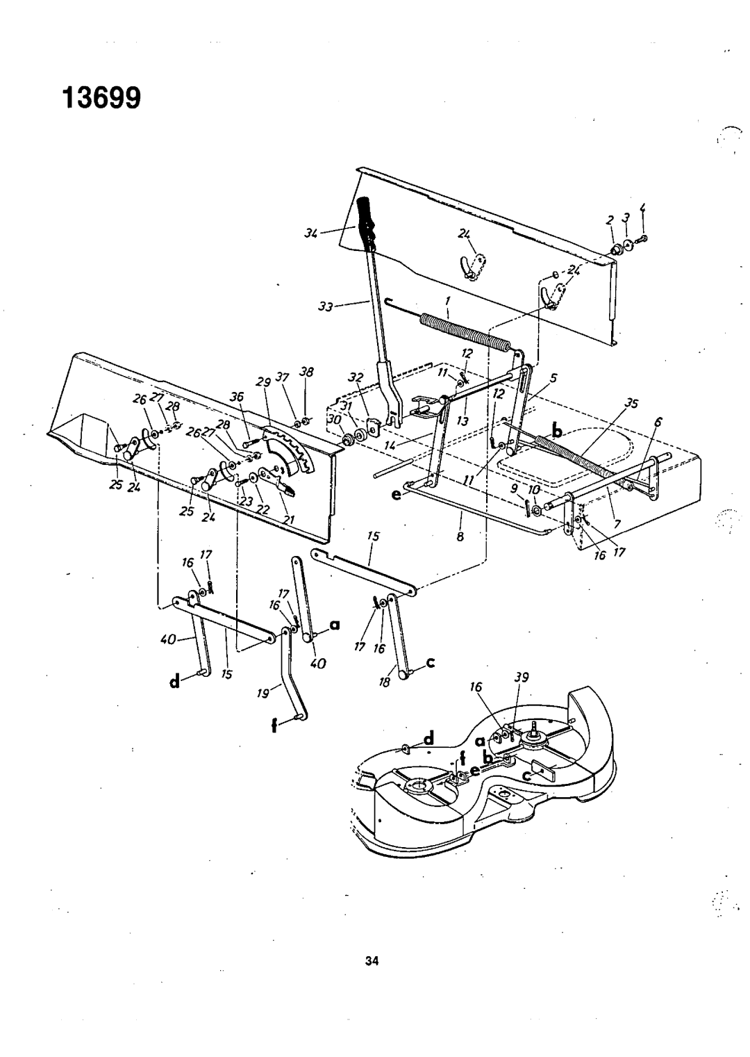 Bolens 13699U manual 