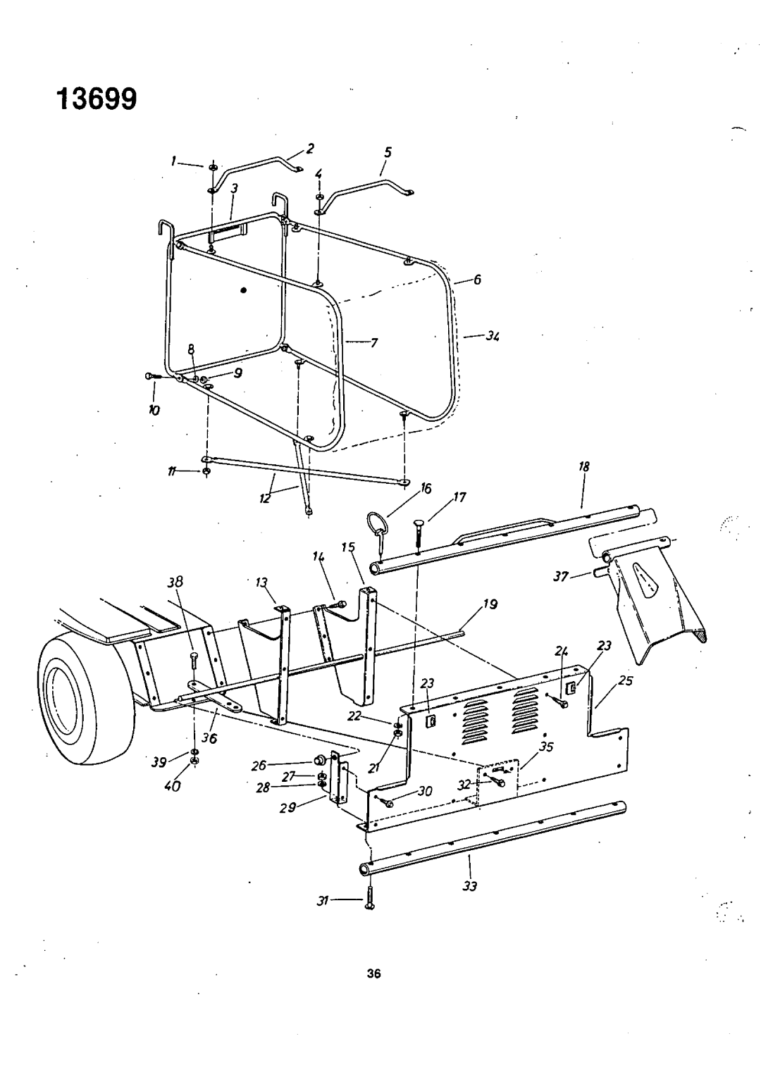 Bolens 13699U manual 