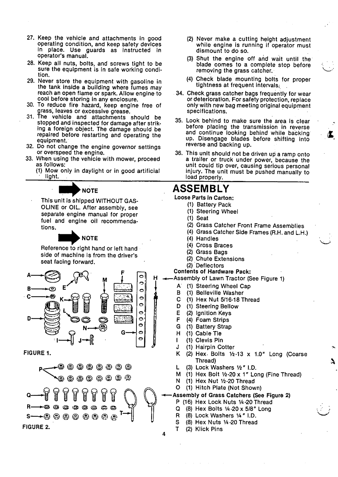 Bolens 13699U manual 