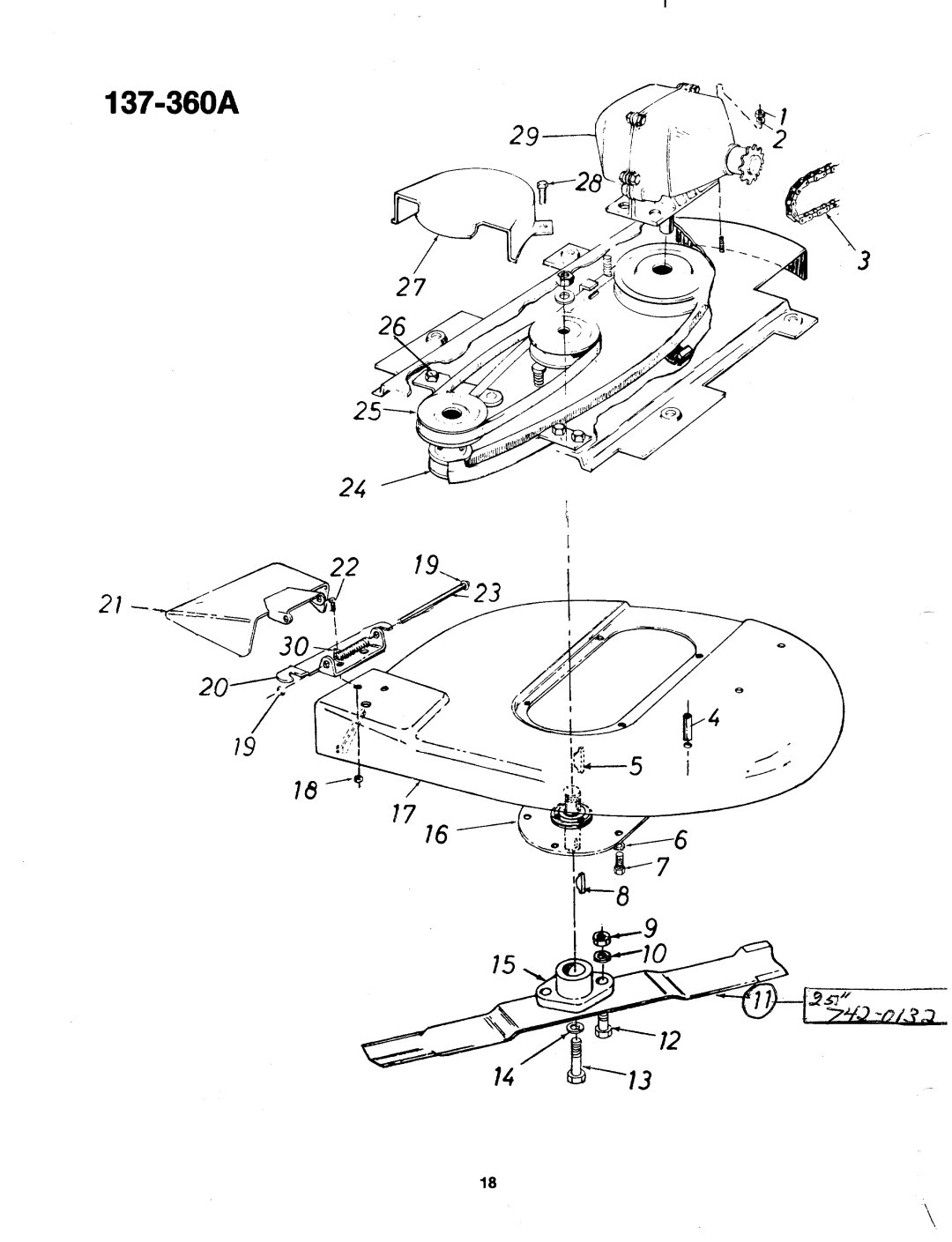 Bolens 137-360-300, 137-360A manual 