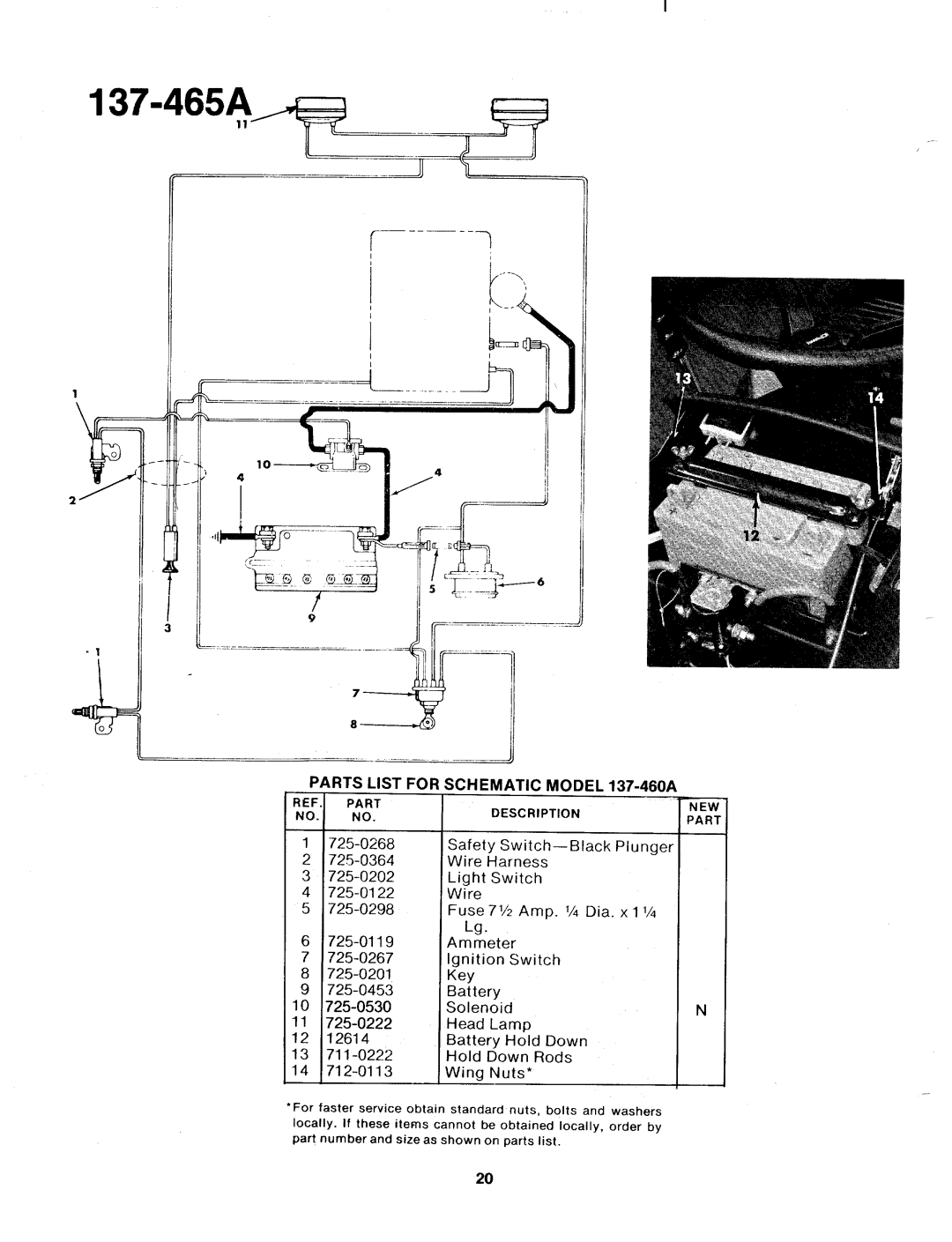 Bolens 137-645-300, 137-465A, 137-460A, 137-460-300 manual 