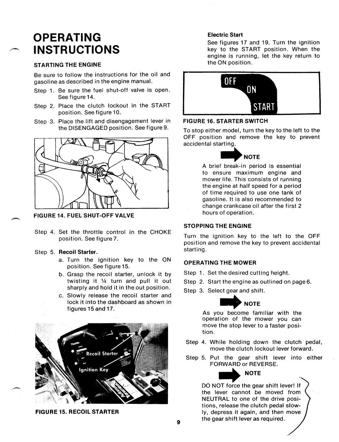 Bolens 137-465A, 137-645-300, 137-460A, 137-460-300 manual 