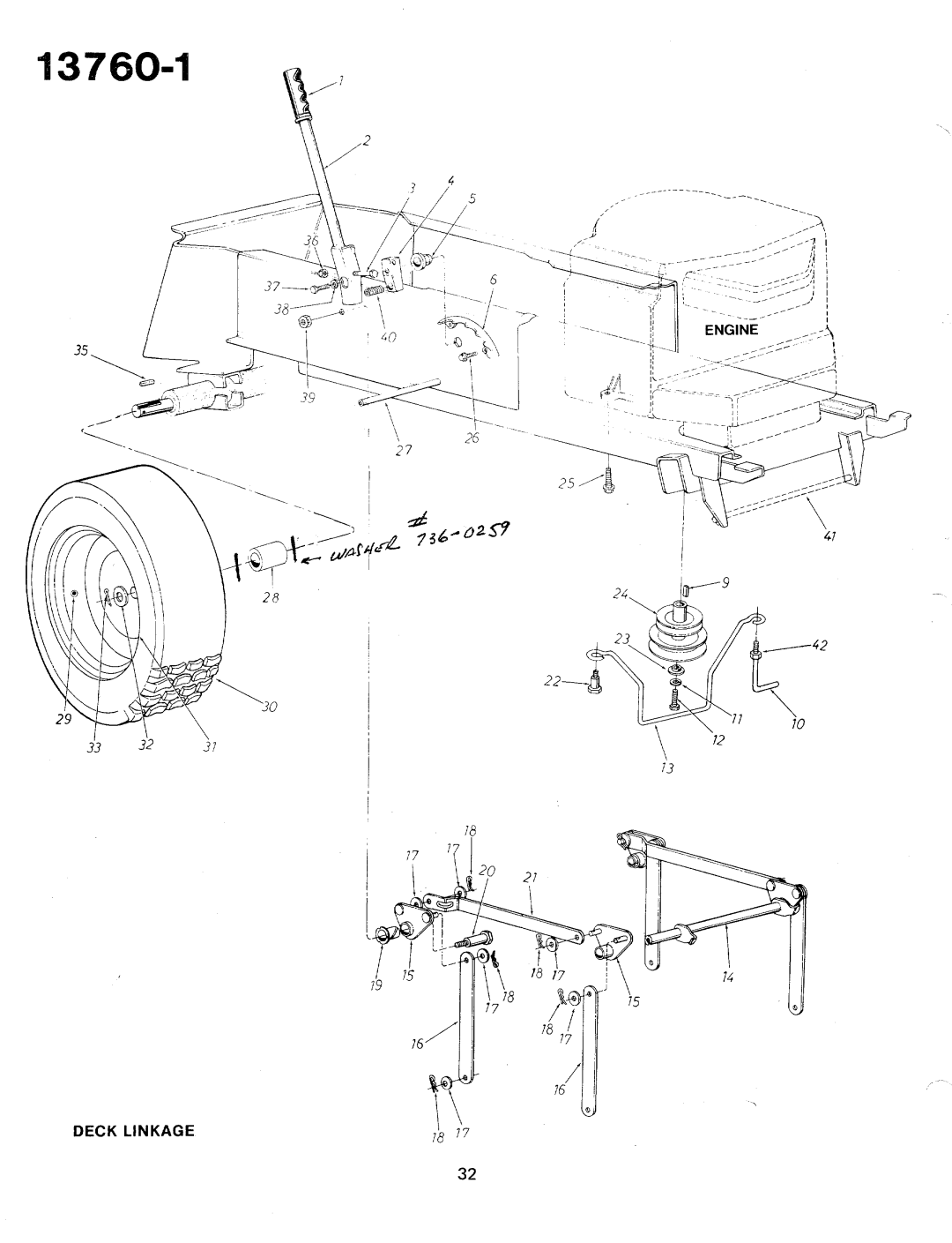 Bolens 13760-1 manual 