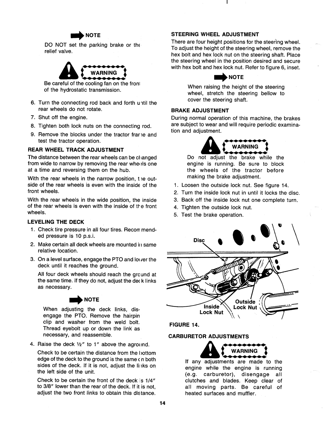 Bolens 138-784-401 manual 