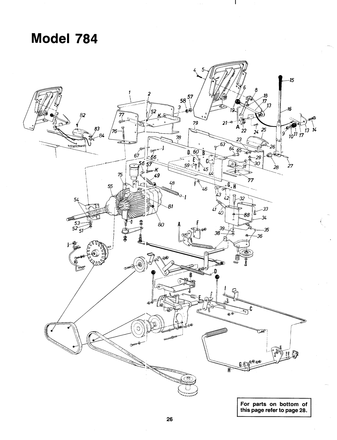 Bolens 138-784-401 manual 