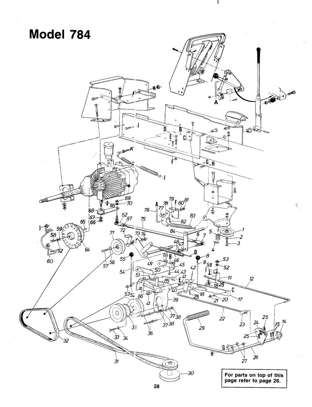 Bolens 138-784-401 manual 