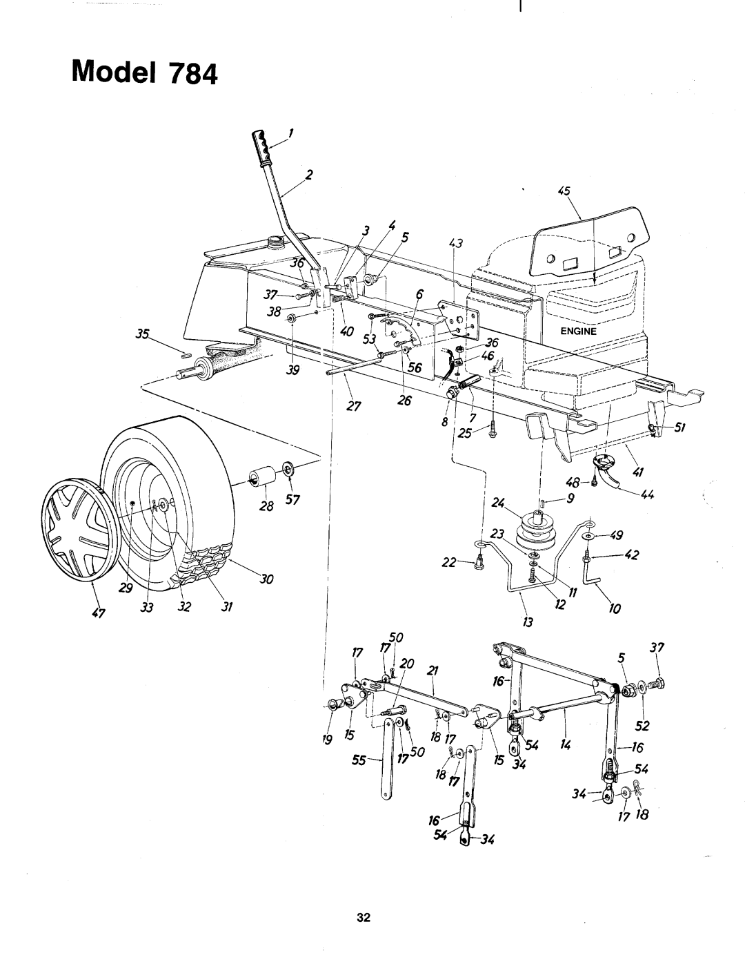 Bolens 138-784-401 manual 