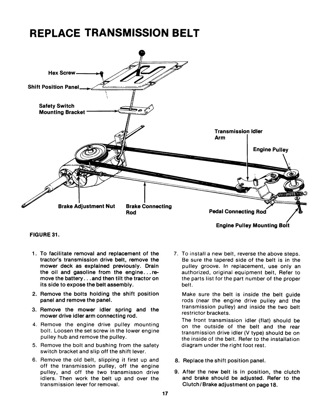 Bolens 13875-8, 13885-8 manual 