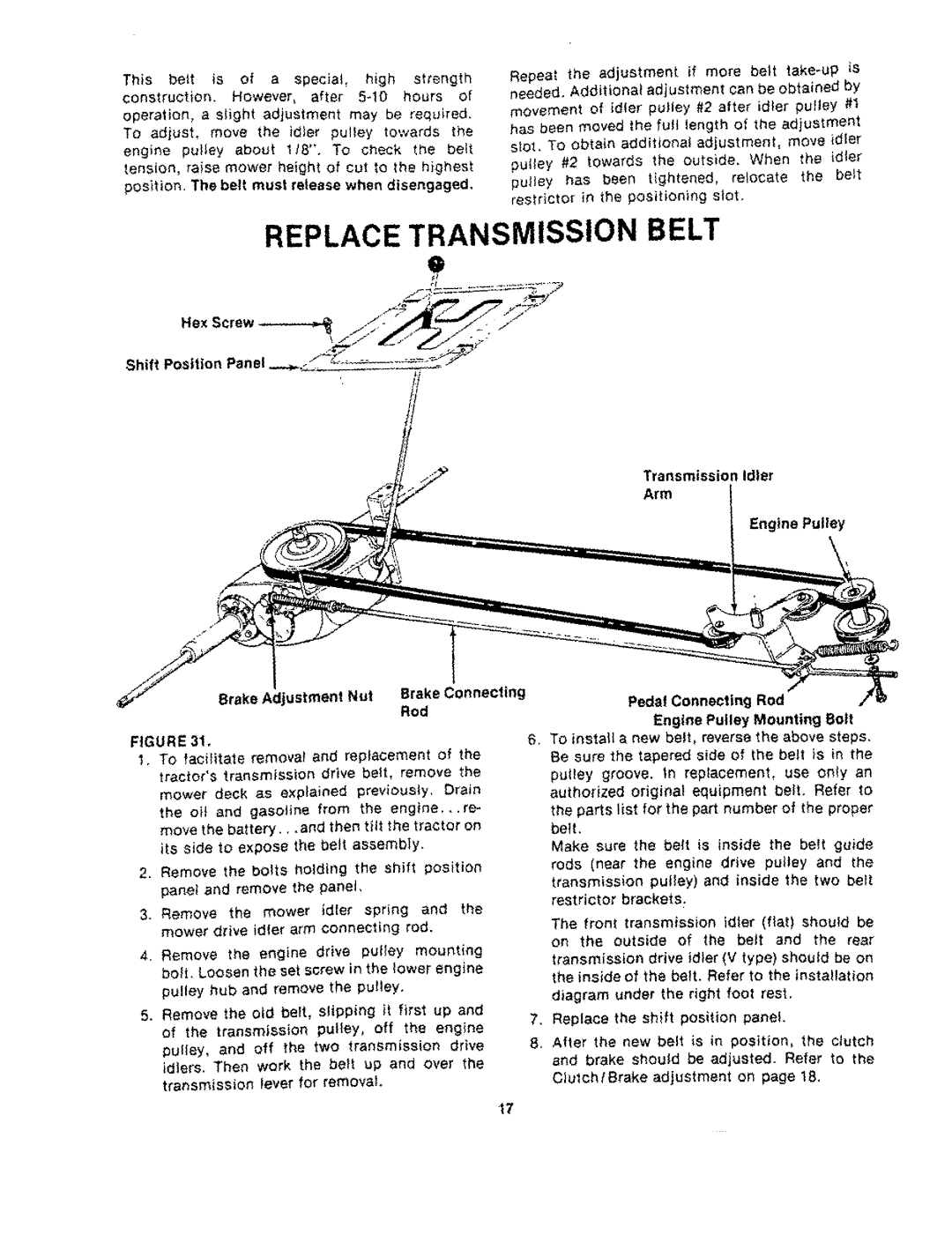 Bolens 13875-9, 13885-9 manual 